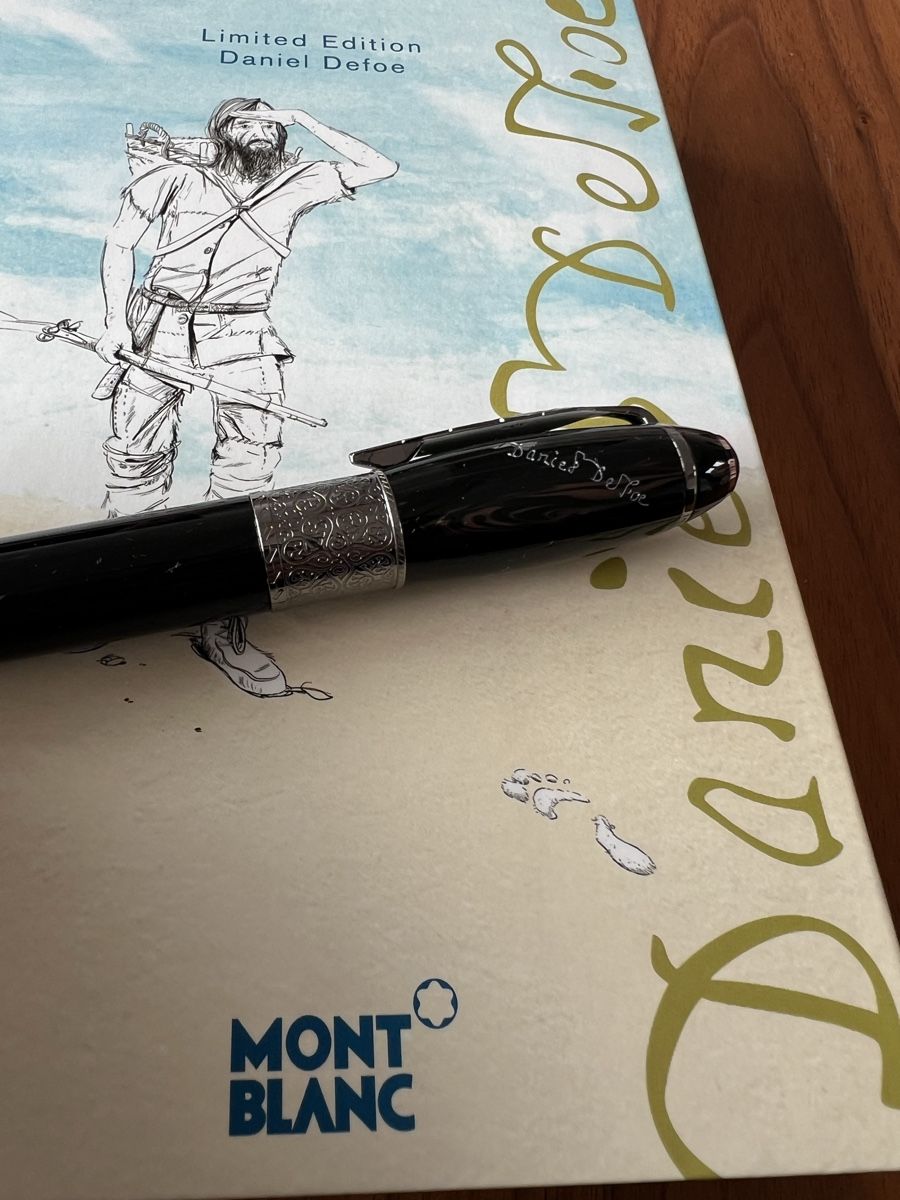 Montblanc Penna & Evidenziatori: Montblanc Writers Edition Defoe NEU – Nuovo e nell'imballaggio originale da Roggwil BE venduto da and_sl26 5