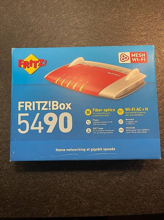 Modem & Router: Fritz!Box 5490 – Usato da Zürich venduto da CornelsenF