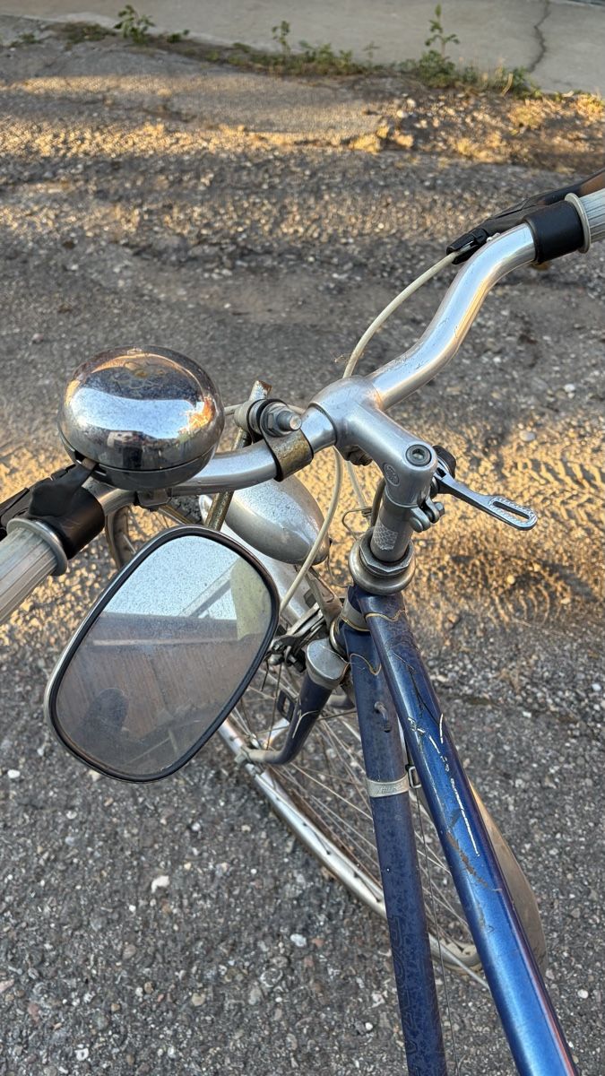 Biciclette: Oldtimer Velo blau mit Korb – Difettoso da Maisprach venduto da car_l2rm 2