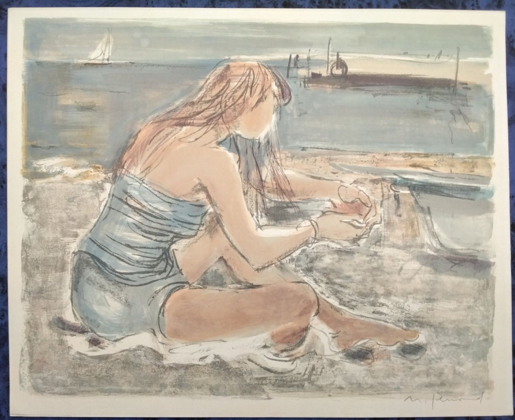 Grafica & Litografie: Nanette Genoud Lithographie signiert – Usato da Cavigliano venduto da zamamasa 2