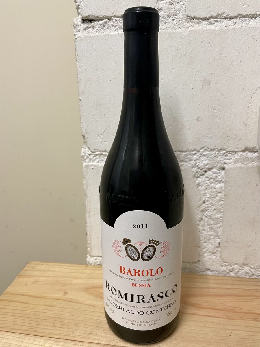 Vins: Barolo ROMIRASCO 2011, Aldo Conterno; aus Klimakeller. – Neuf (Voir description) à Zürich par Bohn 1