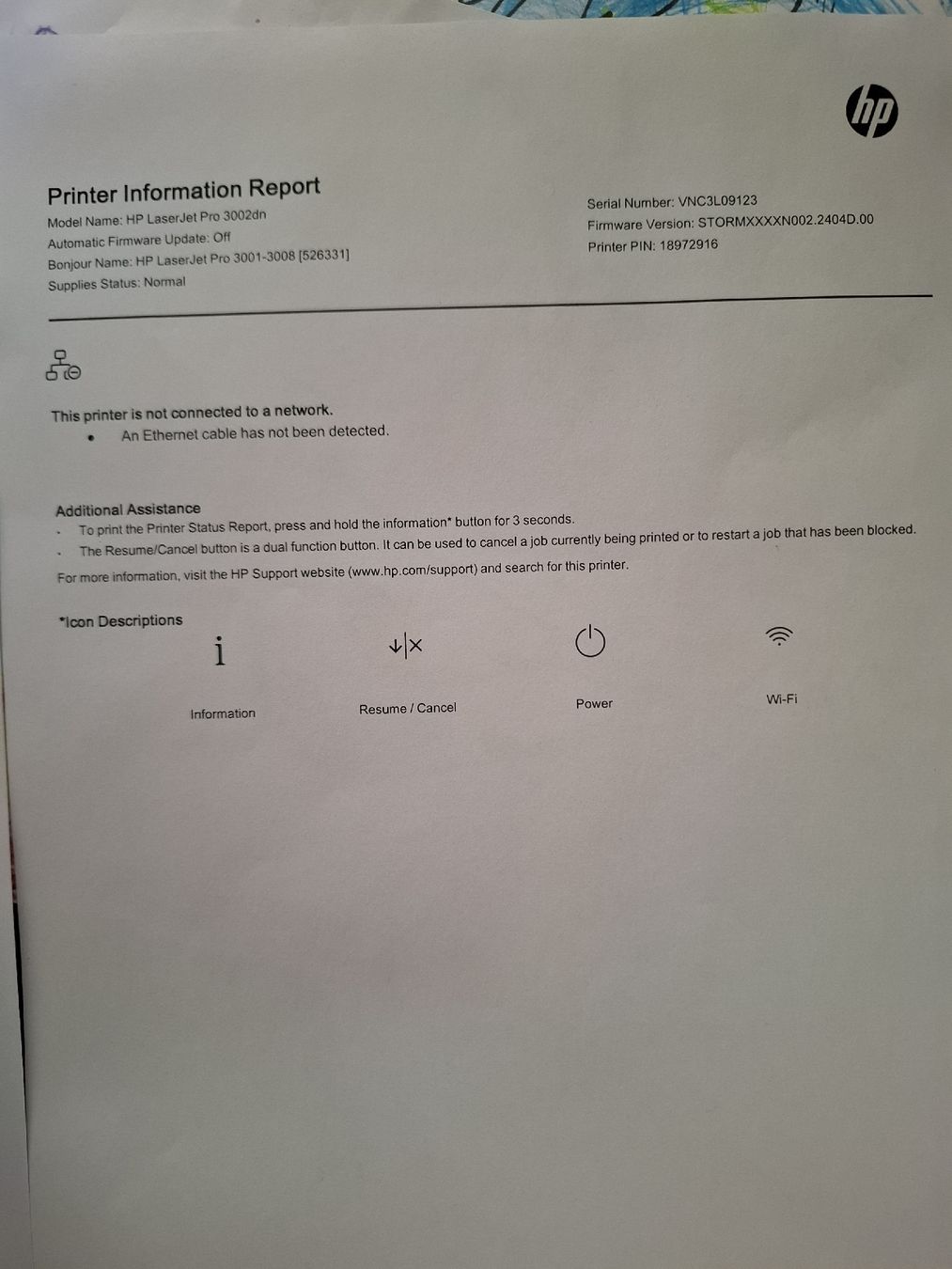 Hewlett Packard Drucker: HP LaserJet Pro 3002dn Laser Drucker – Gebraucht aus Luzern von chcl3 3