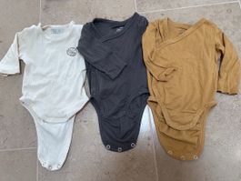 3x Babystrampler Gr. 62