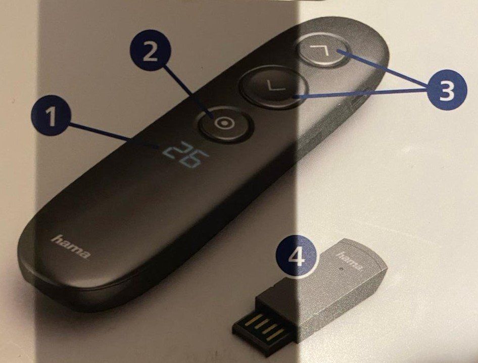 Telecomandi: Hama Spot-Pointer – Usato da Jegenstorf venduto da malartv 2