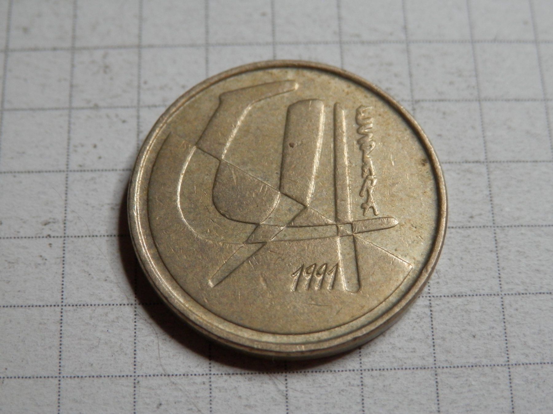 Tutti le monete: Spanien 5 Peseten, 1991 – Usato da Weiach venduto da weiach81 1
