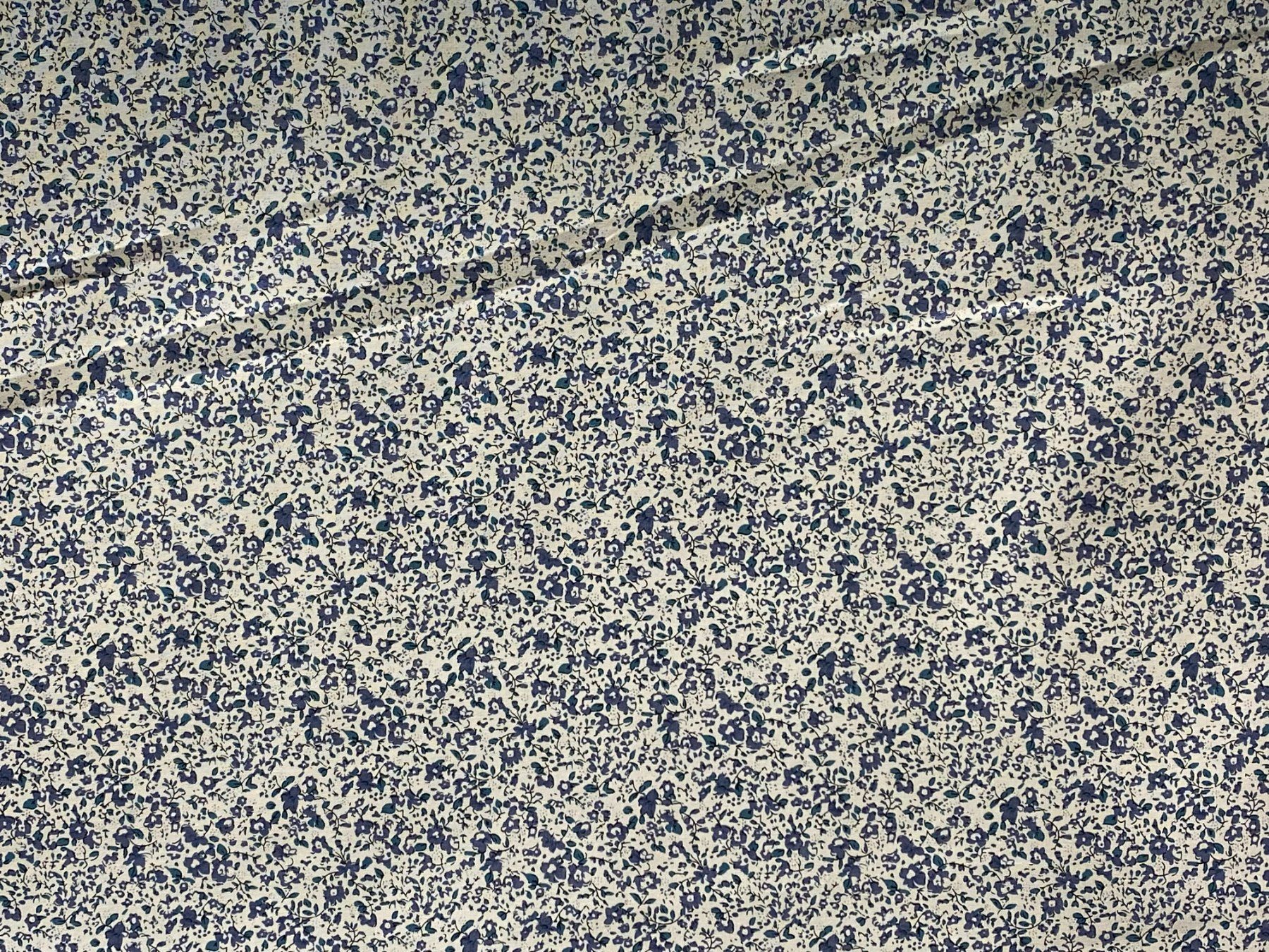 Tessuti: Tissu coton imprimé fleurs – Nuovo e nell'imballaggio originale da Préverenges venduto da mam_629h