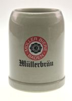 Bierkrug Brauerei Müllerbräu Baden
