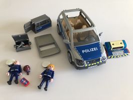 Playmobil Polizei-Einsatzwagen mit Sirene