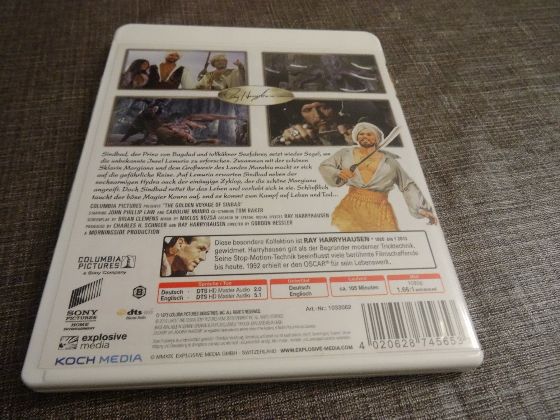 Alle DVDs: Blu-ray Sindbads gefährliche Abenteuer – Gebraucht aus Olten von pechsisa1 2
