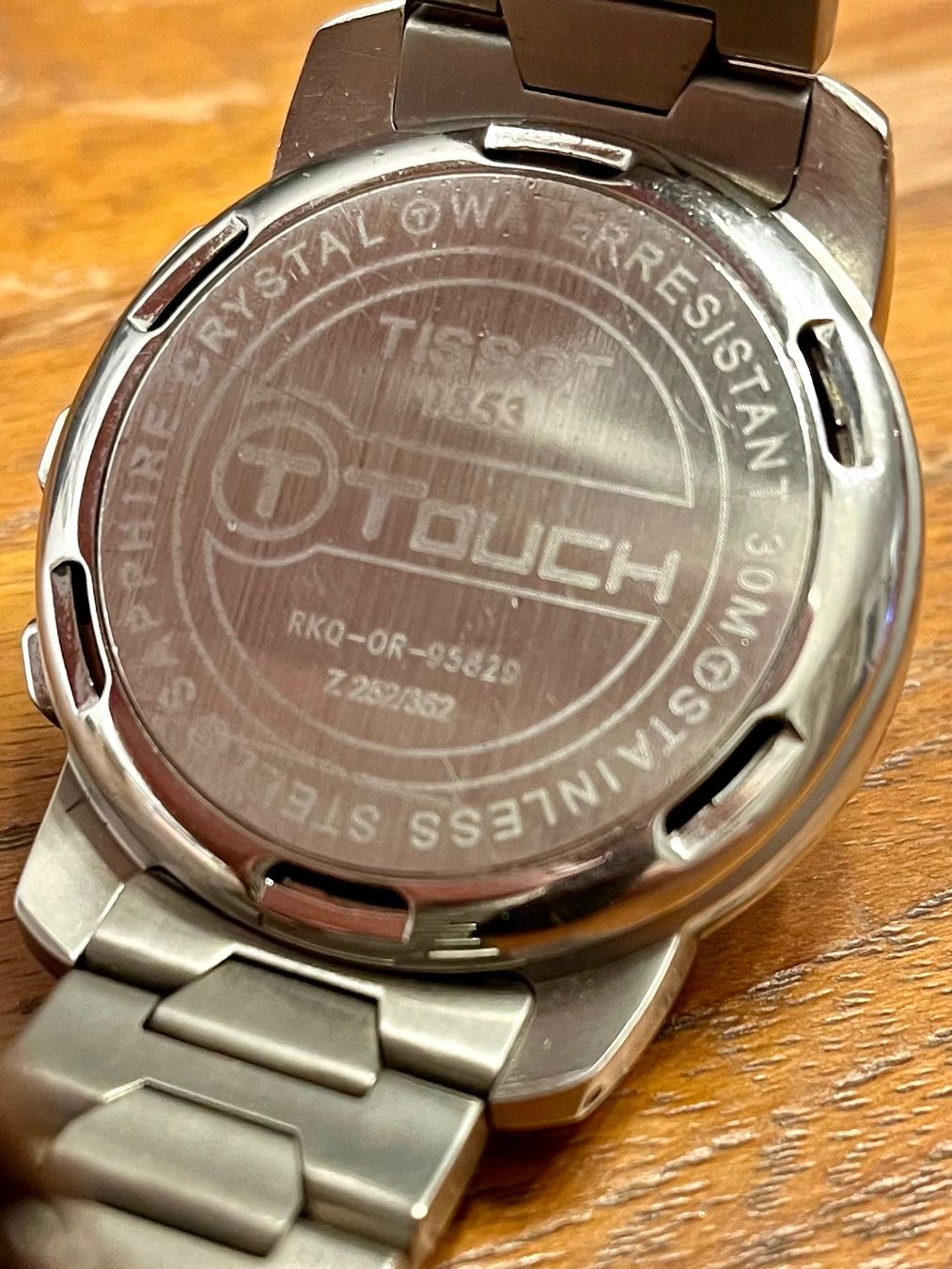 Tissot Modische Markenuhren: Tissot T-Touch I – Gebraucht aus Horn von  1