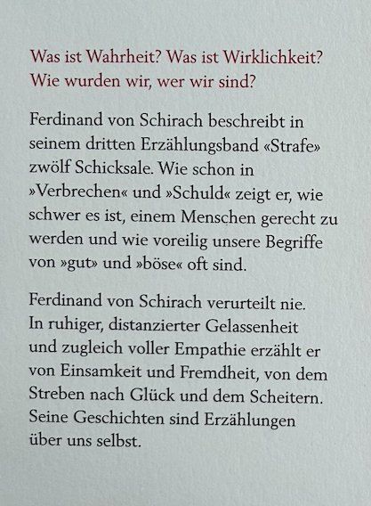 Bücher: Strafe – Gebraucht aus Bern von Rocio_G 2