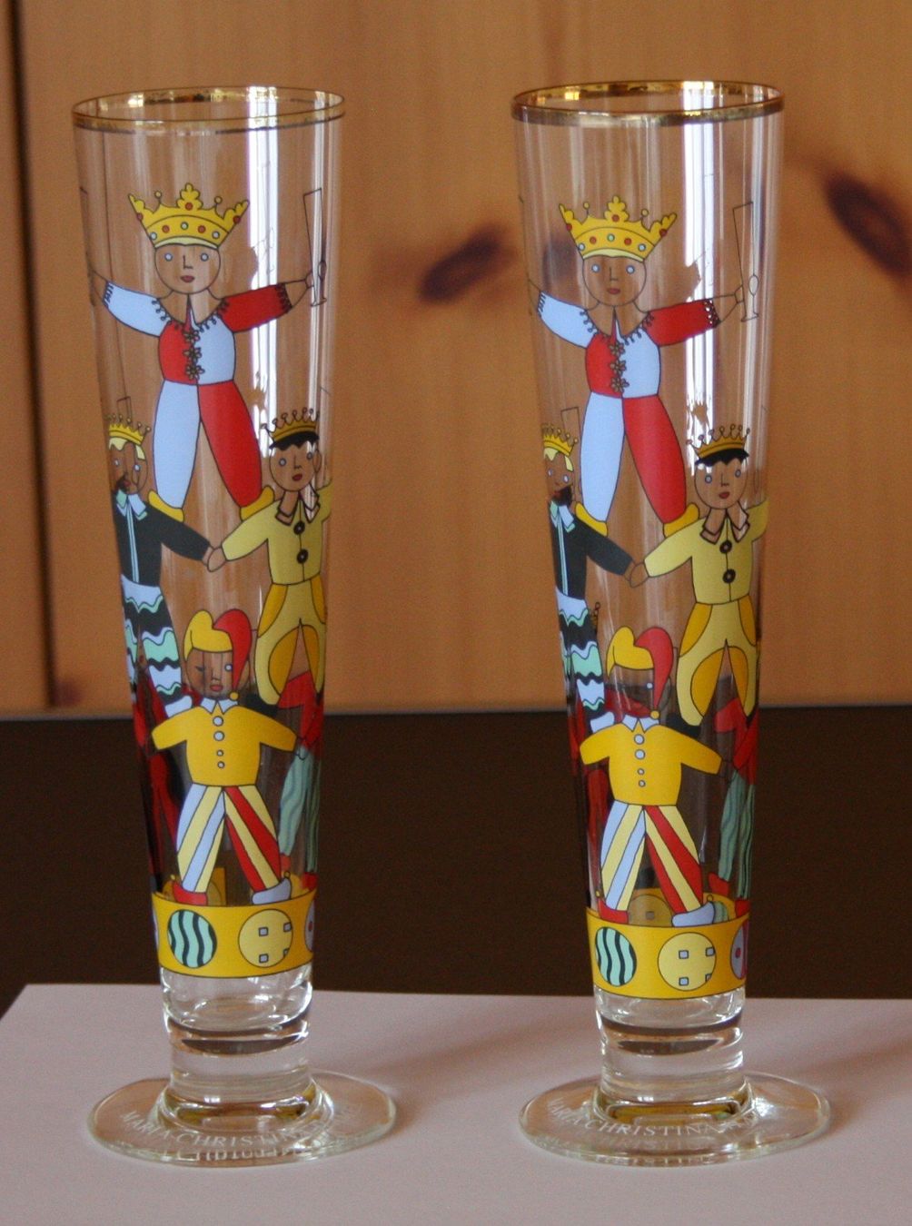 Bicchieri: 2 Tulpenglas Bierglas MARIA CHRISTINA HAMEL – Usato da Flüelen venduto da Diversicum-Shop