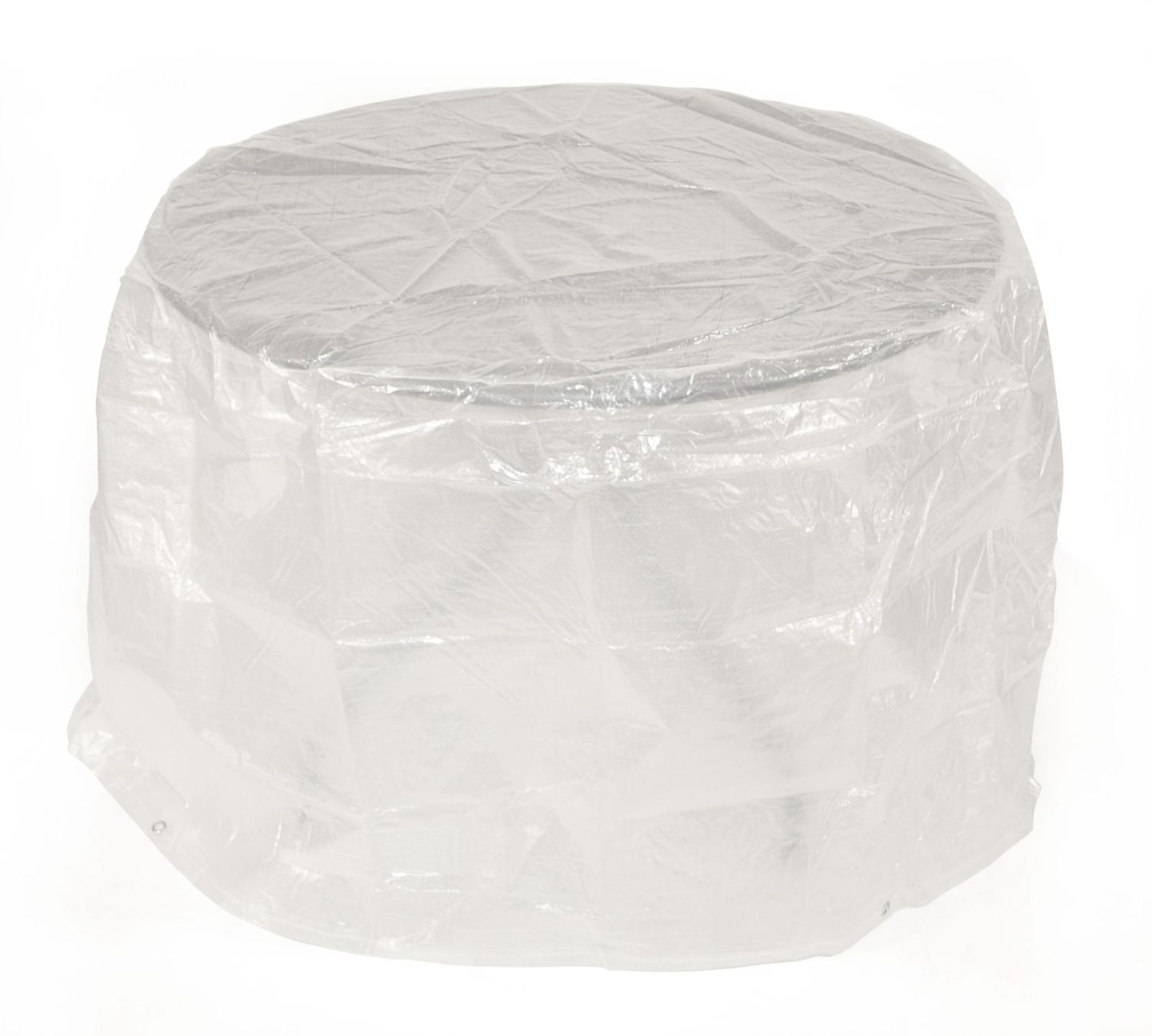 Tische: Abdeckhaube Tisch 70x70cm rund, PE transparent – Neu und originalverpackt aus Kreuzlingen von DealBlitz