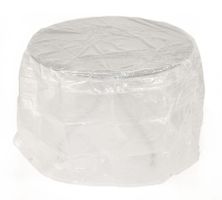 Abdeckhaube Tisch 70x70cm rund, PE transparent