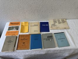 Militär Reglemente / Hefte