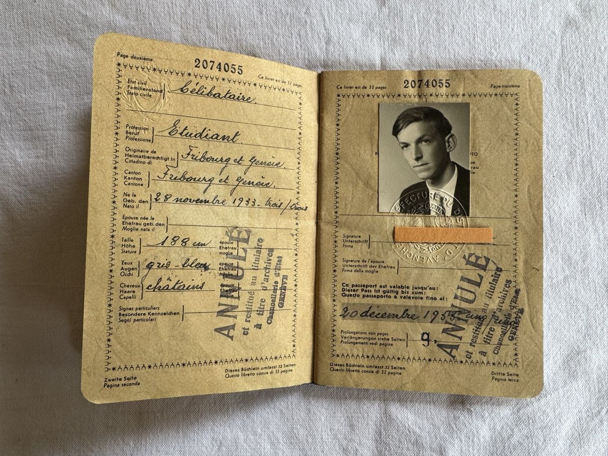 Dokumente: Passport Suisse Schweizer Pass – Gebraucht aus GRAND - LANCY von petitpain67 2