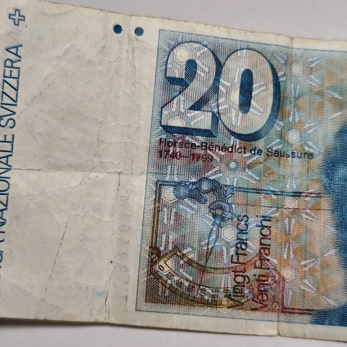 Banconote: Billet 20 Francs Suisse 2ème série – Usato da Châtelaine venduto da Tropic.Watch2 2