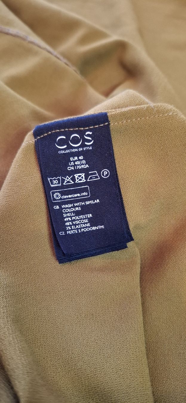 Cos Kleider: Kleid COS senfgelb Grösse 40  – Gebraucht aus Rheinfelden von tab_lys6 2