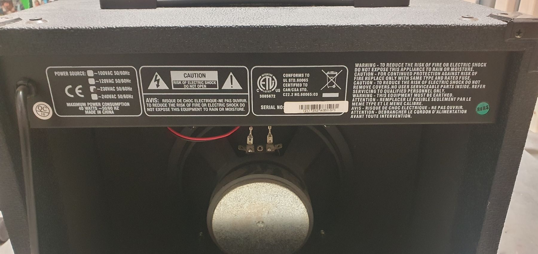 Harley Benton Verstärker: Ampli de guitare électrique - harley benton – Gebraucht aus Aclens von fab_m6hp 2