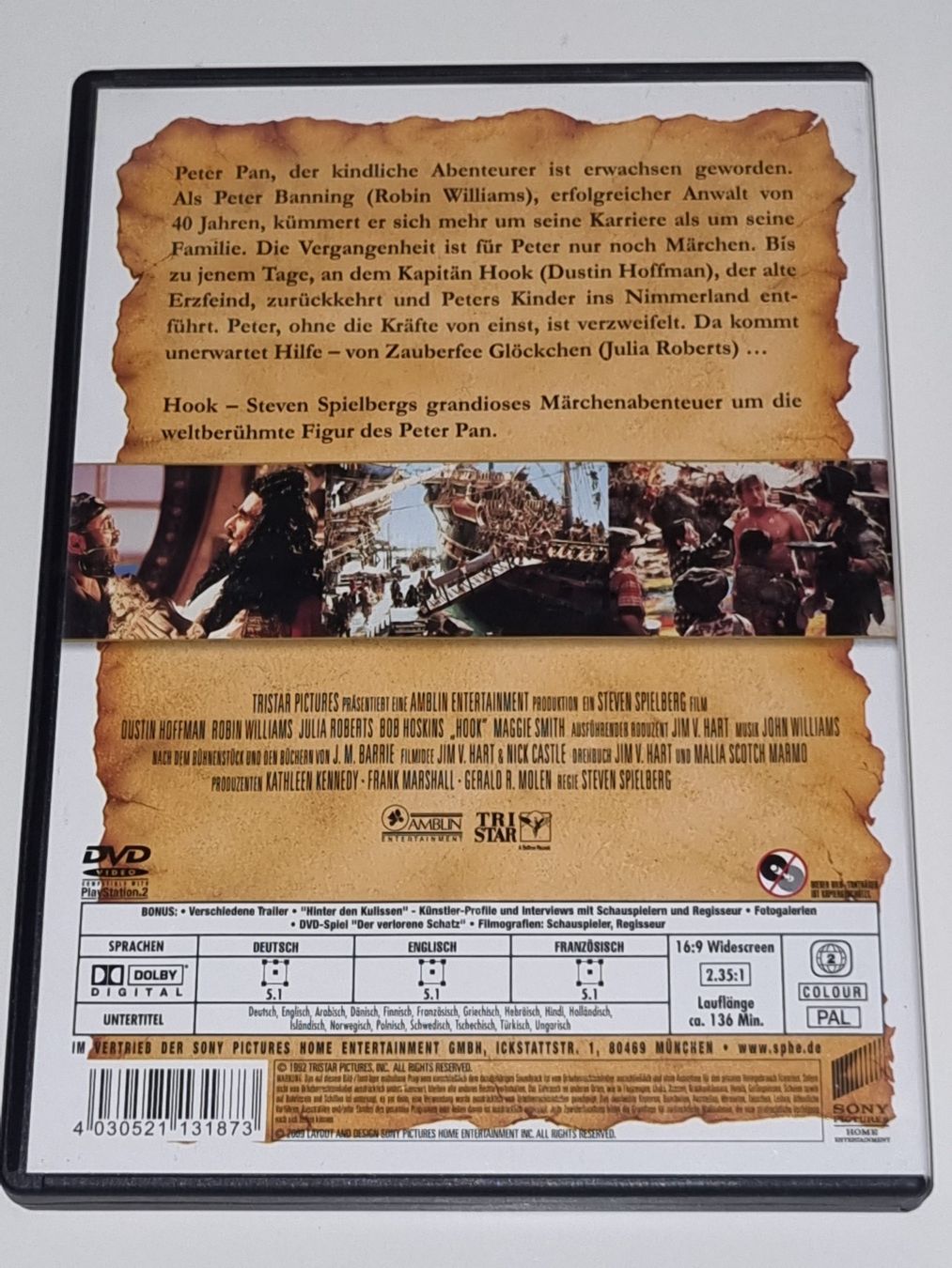 Tous les DVDs: DVD: Hook – D'occasion à Ehrendingen par Thomas_2 1