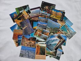 Vintage USA Post cards aus den 1990er Jahren (ca.60Stk)