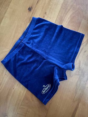 Shorts für Gymnastik GETU / Turnhosen Gr. XS aus Samt