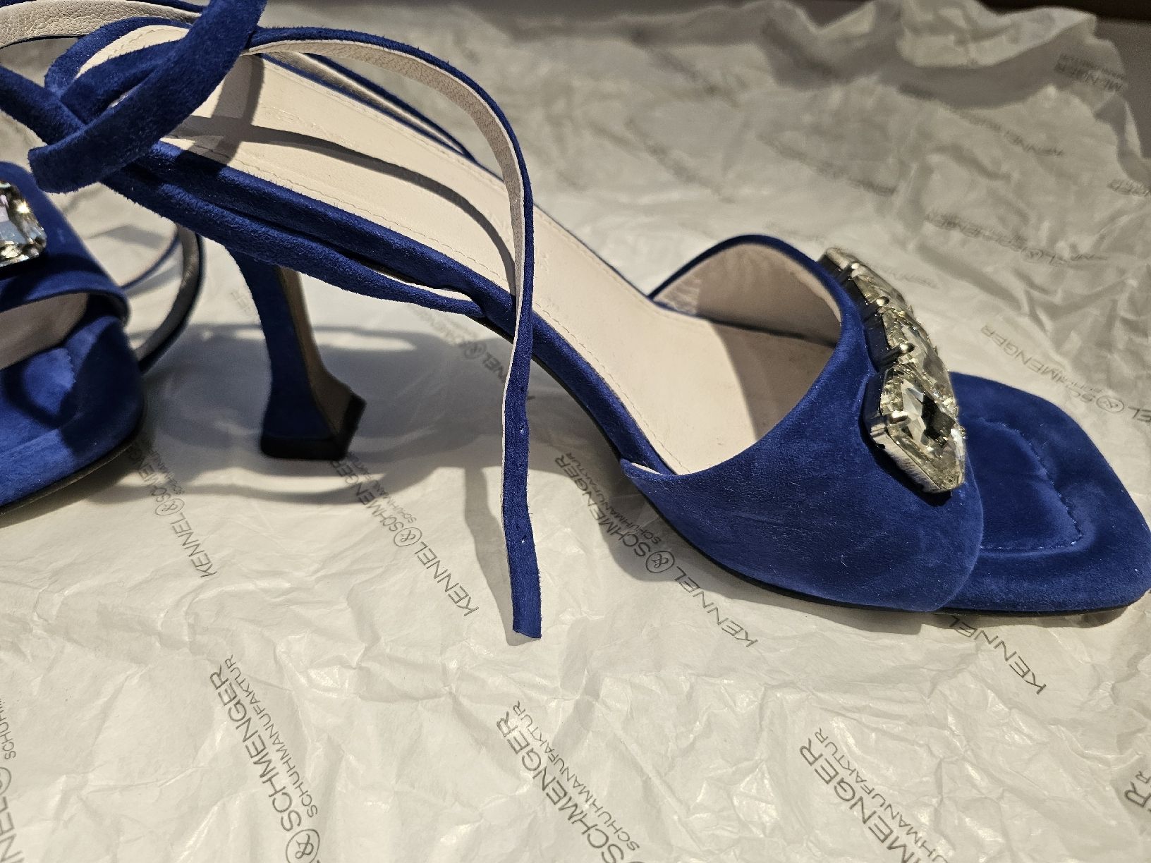Kennel + Schmenger Scarpe da donna: Kennel & Schmenger Sandale 'NORA' in Navy – Usato da Wetzikon ZH venduto da sane1972 1