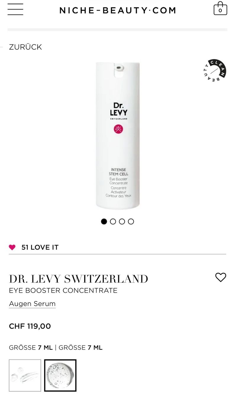 Cura del viso: Dr. Levy Intense Stem Cell Booster Serum Mini,Neu!3Stk. – Nuovo e nell'imballaggio originale da Zürich venduto da deruja 4