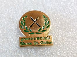 Ansteckpin 288: Fressbeizli Blume St. Gallen