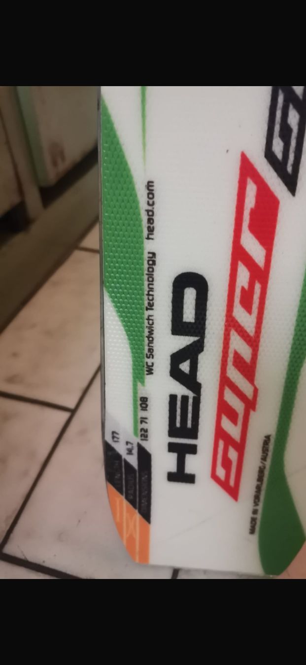 Skis Head Supershape 177 cm avec fixations état correct (Neu (gemäss ...