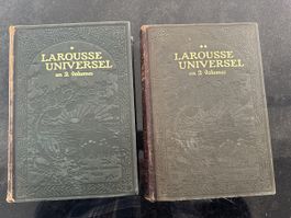 Larousse Universel 2 Volumes Dictionnaires Claude Augé 1922