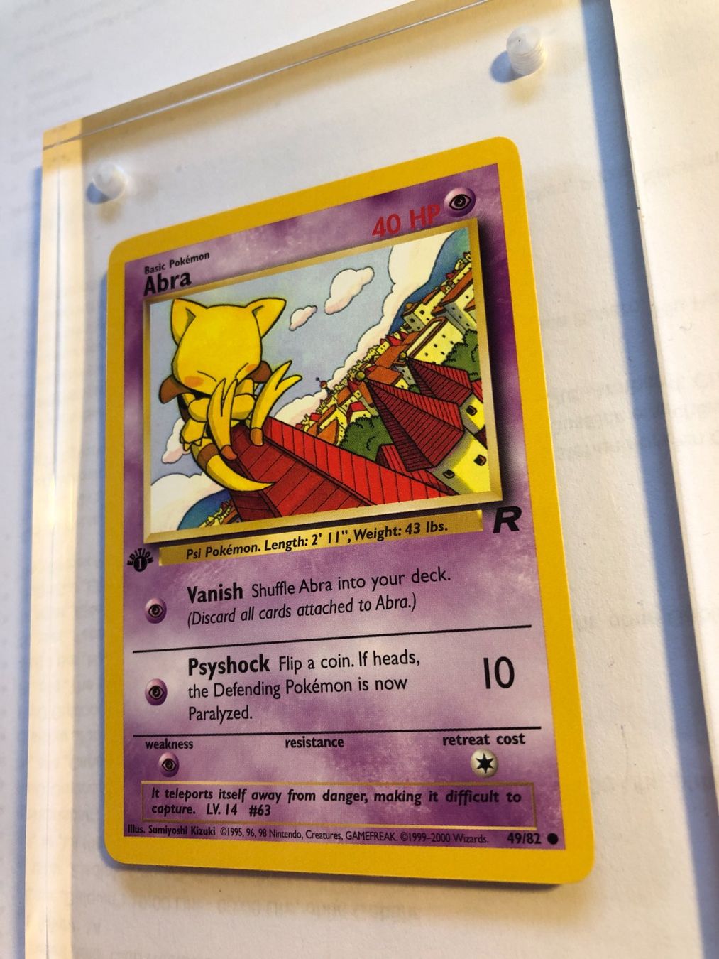 Cartes à collectionner: Abra 1st Team Rocket - MINT - ab 1.- – D'occasion à Giubiasco par dan_pr8b 2
