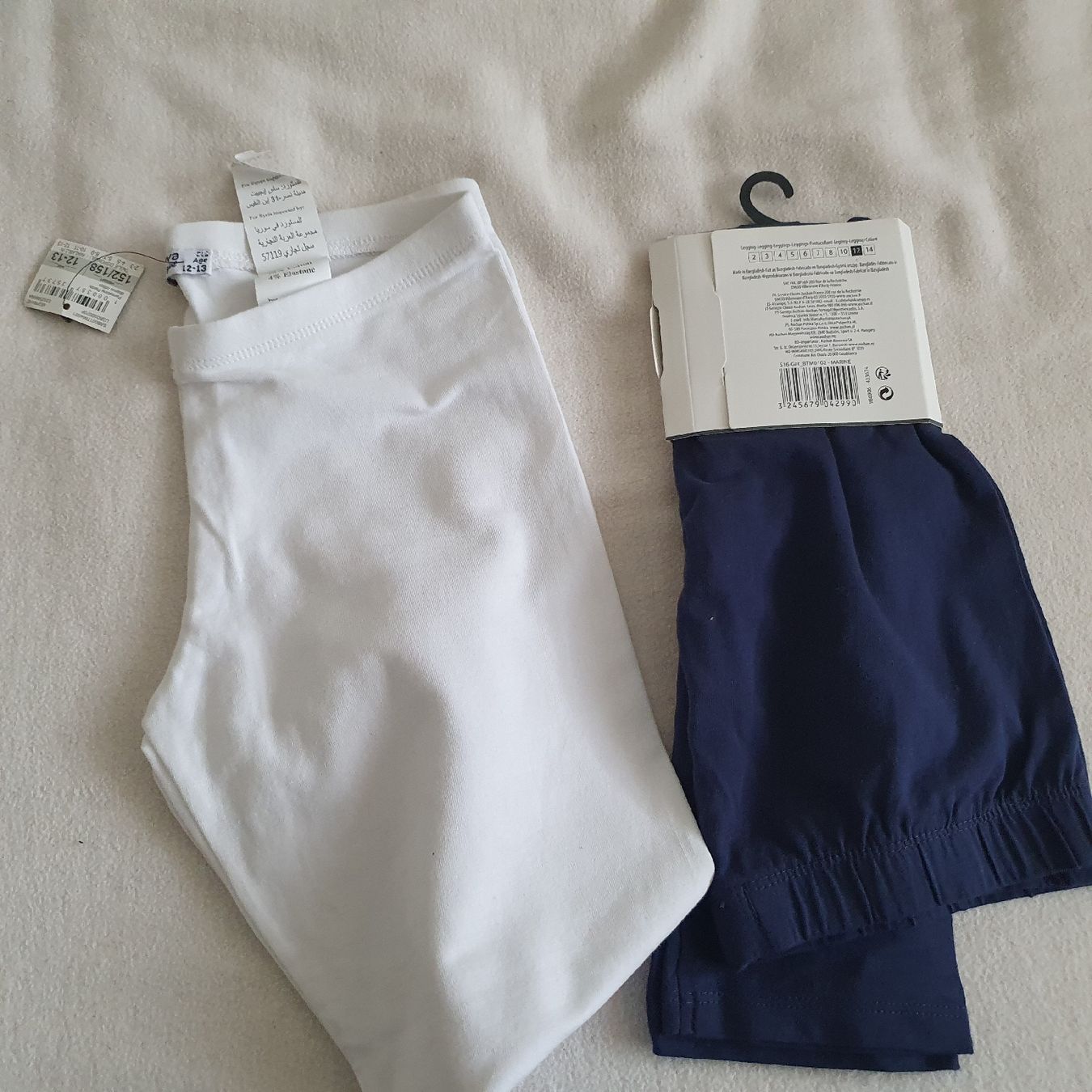 Strümpfe & Strumpfhosen: 2 neue 3/4 Leggings ca 140-152 – Neu und originalverpackt aus Pfaffhausen von mai2002