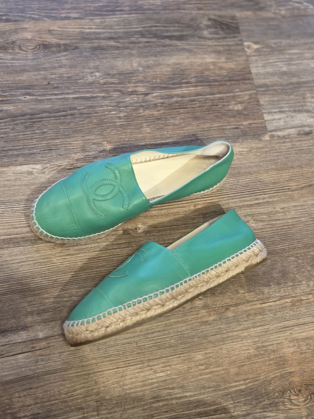Chanel Scarpe da donna: Chanel Leder Espadrilles – Usato da Zürich venduto da Bubi83 3