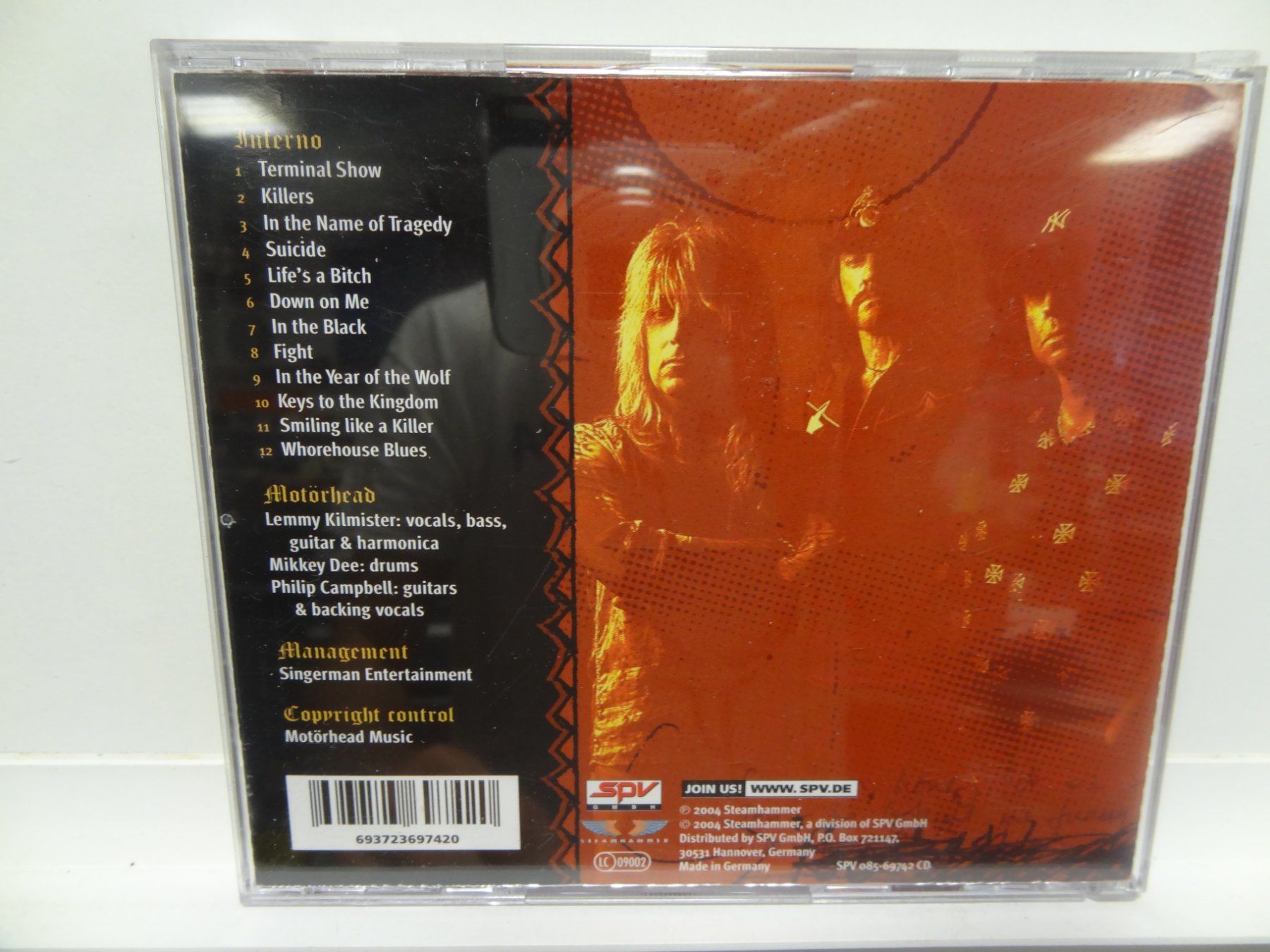 CDs: Motörhead Inferno CD – Gebraucht aus luzern von musicandart 1