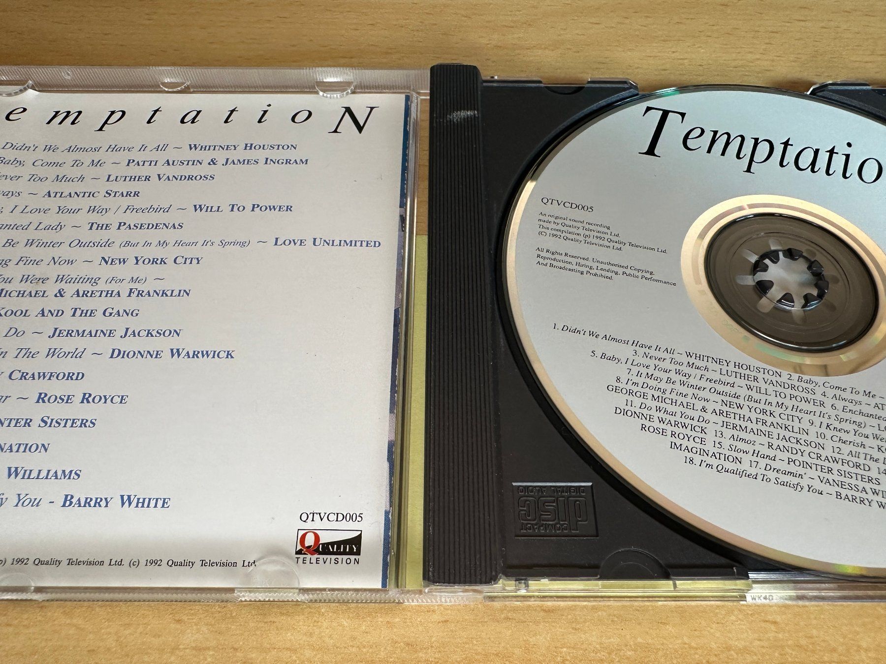 CD: Various – Temptation – Usato da Rikon im Tösstal venduto da Alpenmutz 2