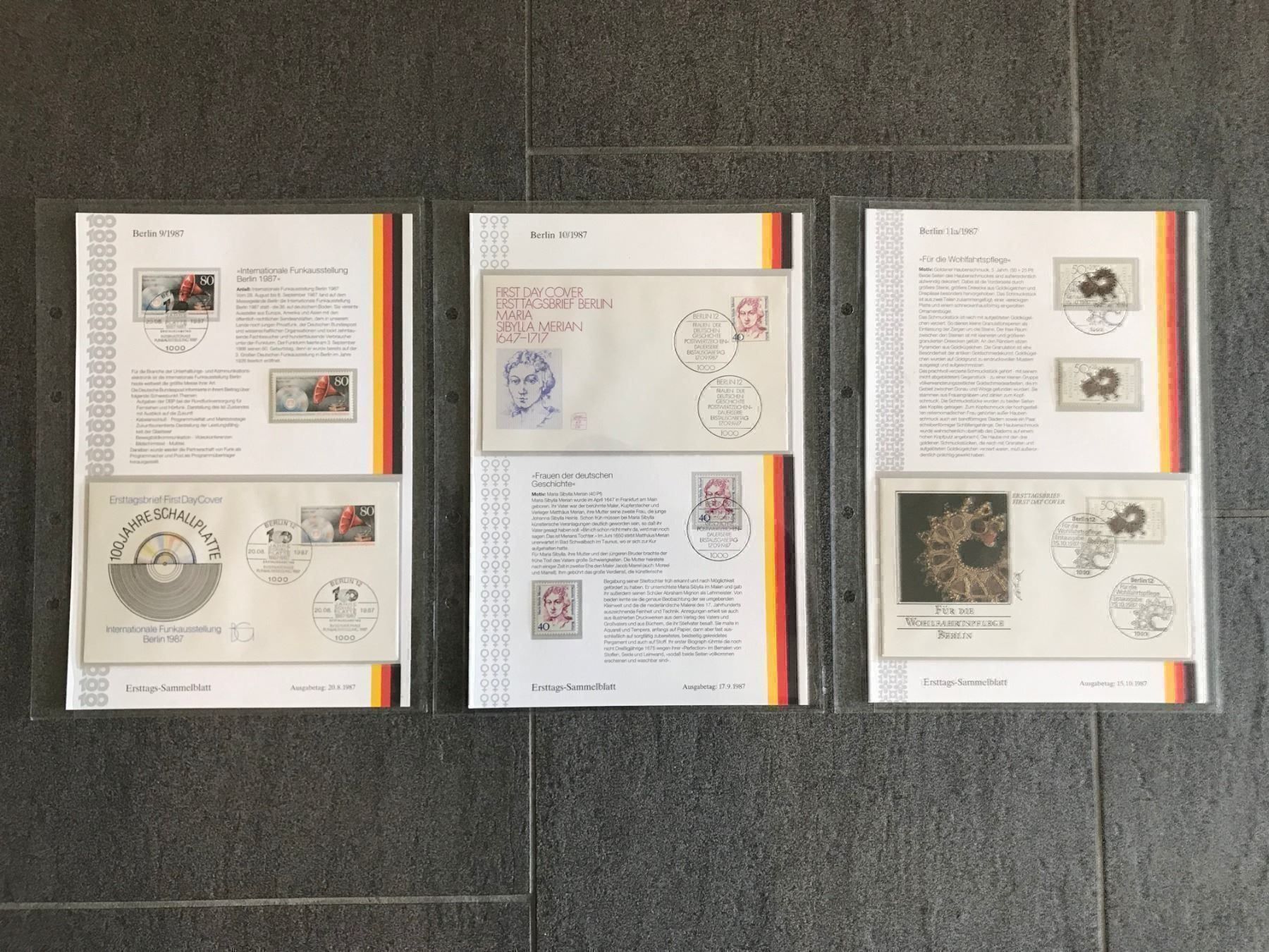 Alben: Briefmarken-Album "Berlin" Nr. 4/6 – Gebraucht aus Rain von SRIC01 7