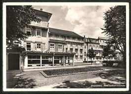 Rheinfelden, Hotel Solbad Schützen, gelaufen 1951