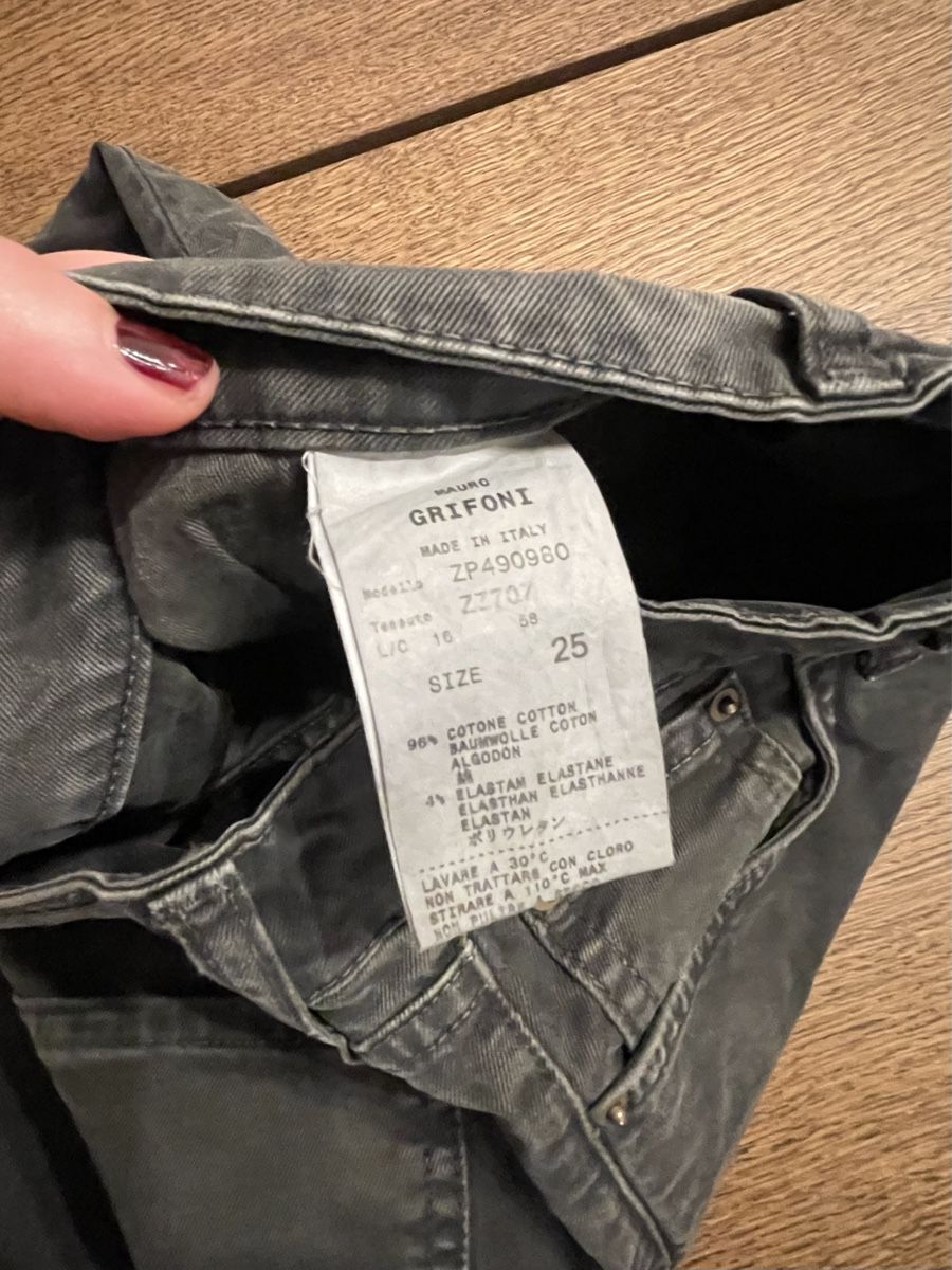 Jeans: Mauro Grifoni low rise Denim pants – Usato da Zürich venduto da glo_v2mf 3