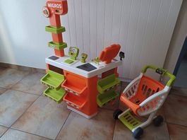 Verkaufsstand mit Zubehör