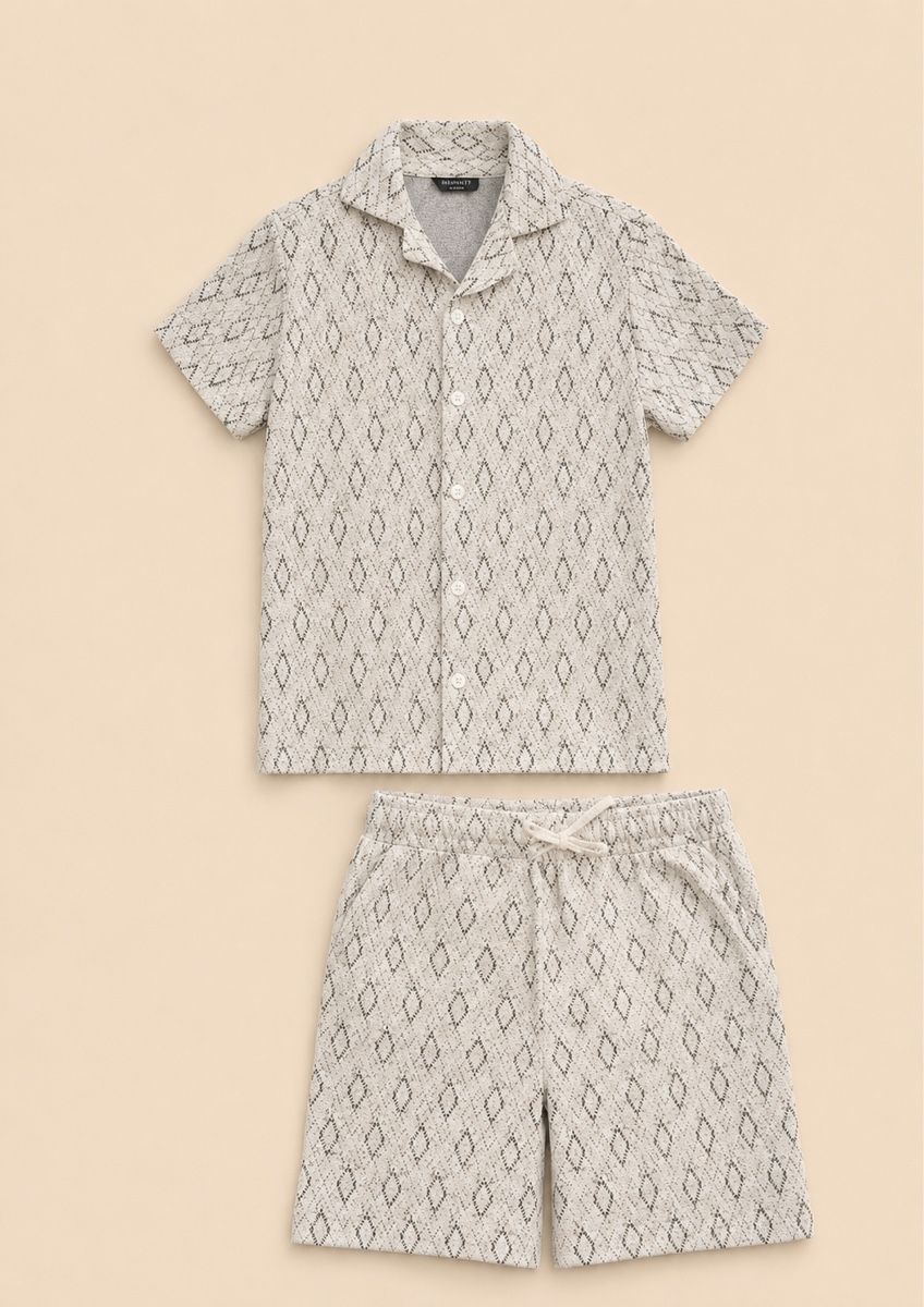 Lotti & Set di vestiti: ENSEMBLE SHORT ET CHEMISE ENFANT – Nuovo (secondo la descrizione) da Lausanne venduto da mar_6snp 1