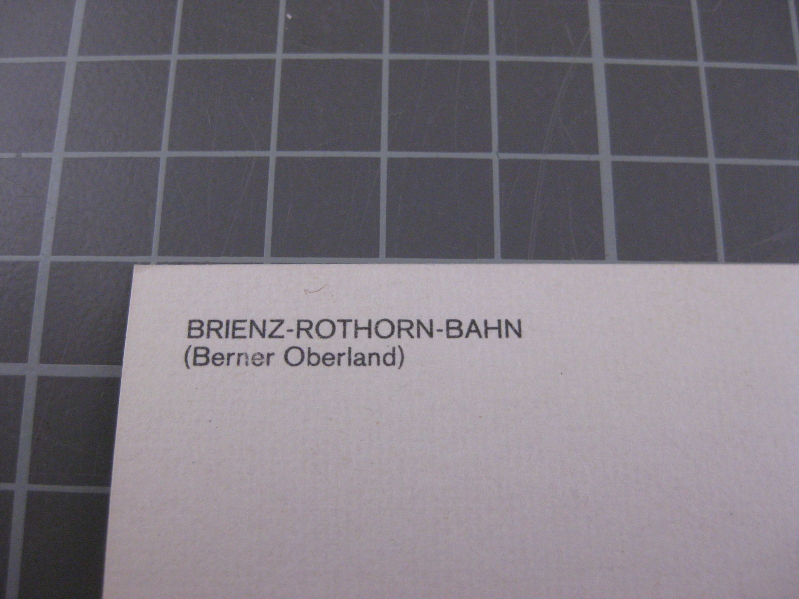 Cartoline postali: AK Brienz Bahnhof mit Zug – Usato da Malters venduto da Marosko 2