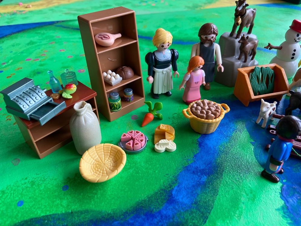 Playmobil Heidi 70257 Kaufladen + 70260 Advent Calendar Kaufen auf