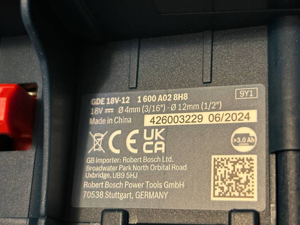 Bosch Trapani: Bosch PRO GDE 18V-12 Professional – Nuovo (secondo la descrizione) da Matzingen venduto da cocco05 1