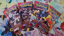 4x Pokemon Destined Rivals Booster Pack Englisch