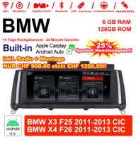 8.8 Zoll Autoradio Für BMW X3/X4 F25/26 CIC + Montage