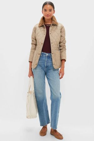 BARBOUR Sand Dune Annandale Quilted Jacket