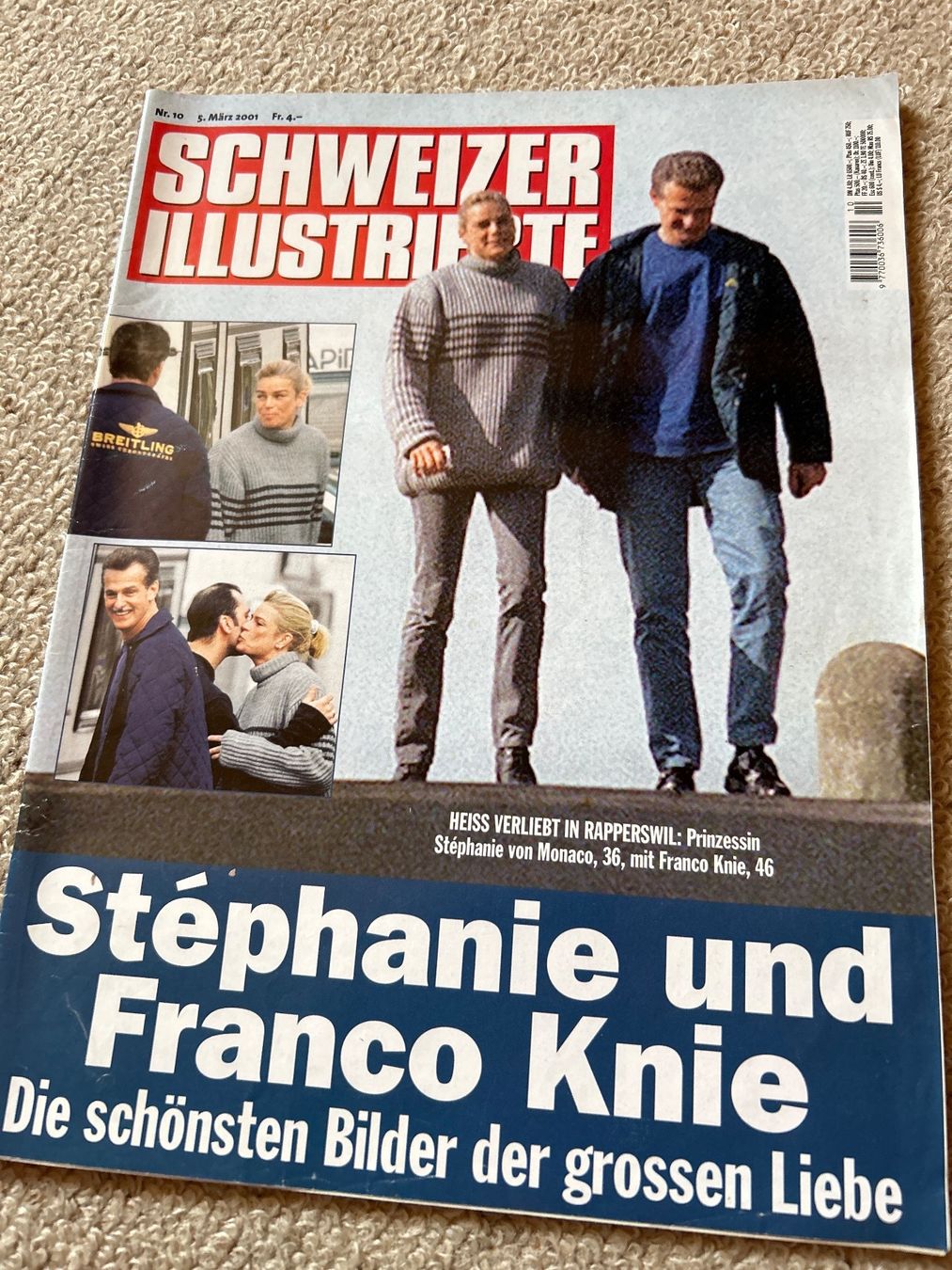 Zeitschriften & Magazine: Schweizer illustrierte 5.3.2001 Franco Knie – Gebraucht aus Champfèr von Rothli