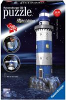 3D Puzzle Leuchtturm Ravensburger, Night Edition