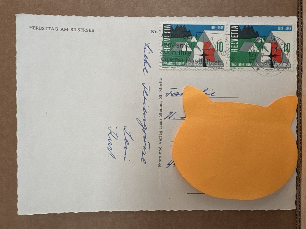 Cartoline postali: AK von Silsersee – Usato da Rümlang venduto da Kartenpost1 1